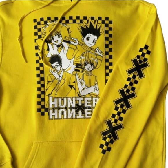 Hunter X Hunter Yellow Graphic Hoodie - Picture 1 of 2